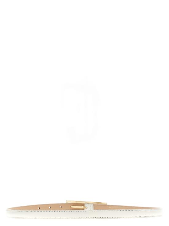 25FW 알레산드라리치 벨트 FABA3276L00460822 White - ALESSANDRA RICH