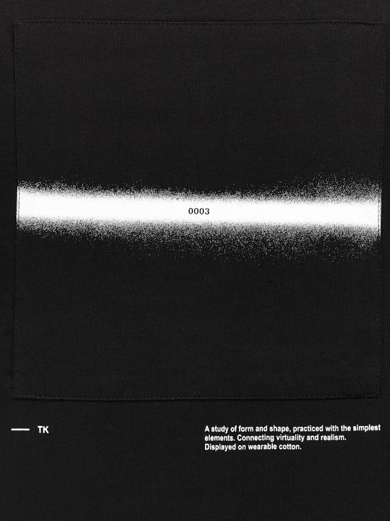 25SS 톰크롬 반팔 티셔츠 MTS840BLACK Black - THOM KROM