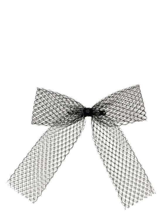 25FW 메종미셸 헤어 액세서리 2472002001BLACK Black