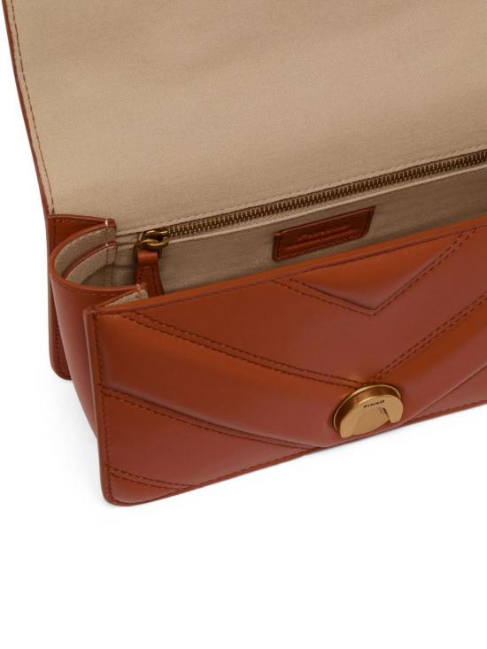 25SS 핑코 숄더백 104550A26ZL19Q BROWN - PINKO