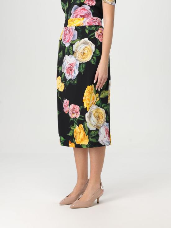 25FW 돌체앤가바나 스커트 F4B6UTFSA7B HN5IY Peony - DOLCE & GABBANA