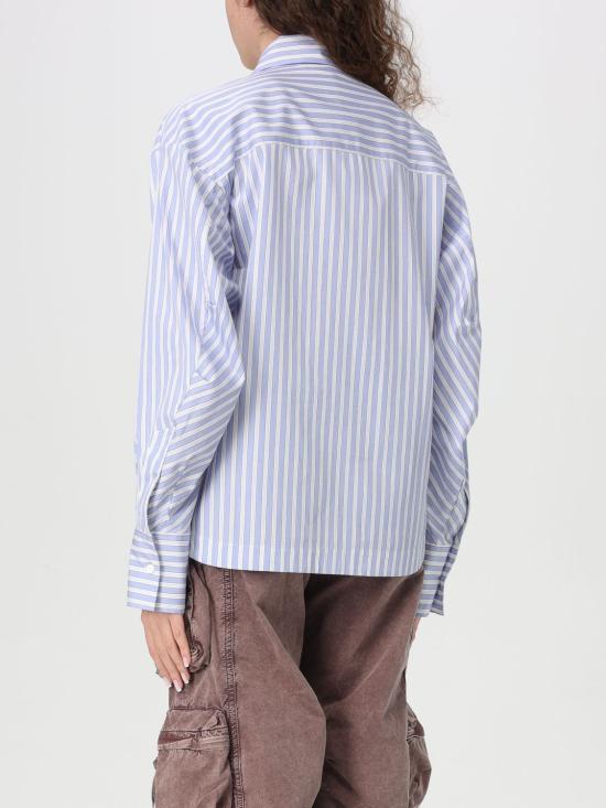 25FW 디 아티코 블라우스 250WCH00014CCC051AA 870 Sky Blue - THE ATTICO