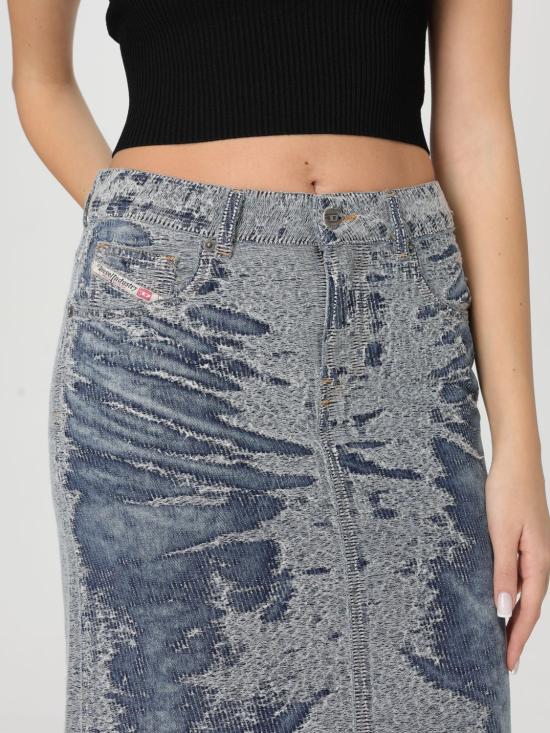 25SS 디젤 스커트 A17063007W4 01 Blue - DIESEL