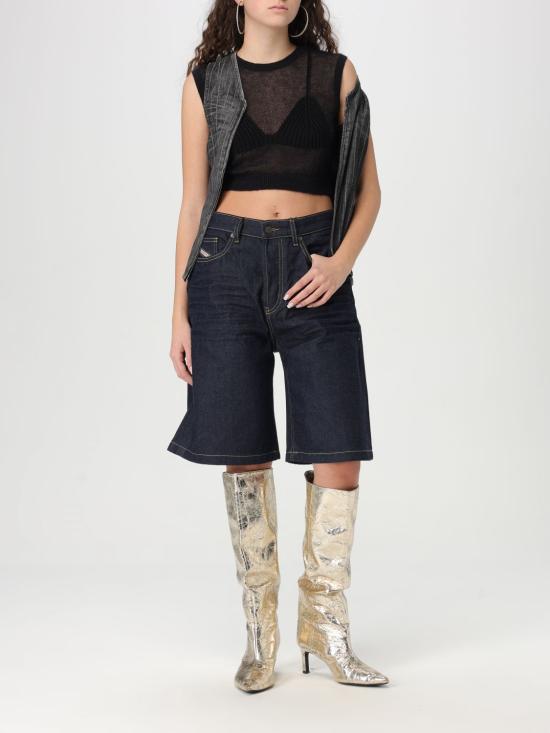 25SS 디젤 숏팬츠 A140510GRDV 01 Blue - DIESEL