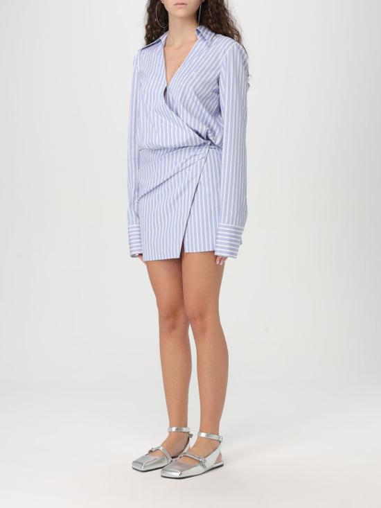 25SS 디 아티코 숏 원피스 250WCA00394CCC051AA 870 Sky Blue - THE ATTICO