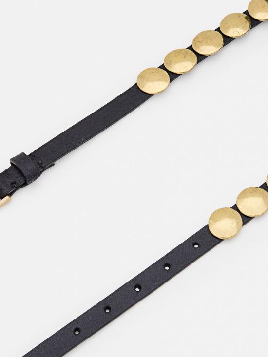 25FW 골든구스 레귤러 벨트 GWA00408A00044890100 Black - GOLDEN GOOSE