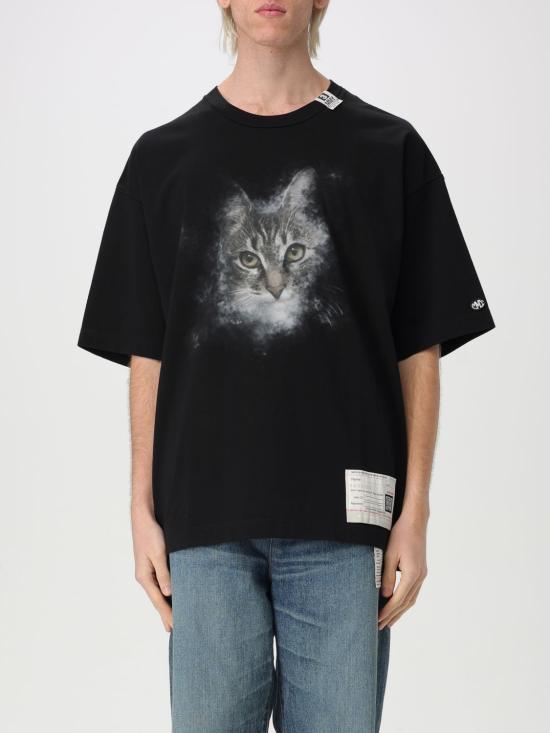 24FW 메종 미하라 야스히로 반팔 티셔츠 A13TS632 BLACK Black