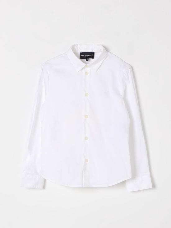 25FW [키즈] 엠포리오 아르마니 셔츠 8N4C091N06Z 0100 White