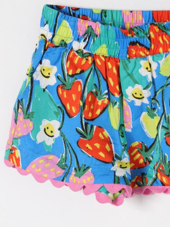 25SS [키즈] 스텔라 맥카트니 쇼츠/버뮤다 TW6B09Z2539 612MC Gnawed Blue - STELLA MCCARTNEY