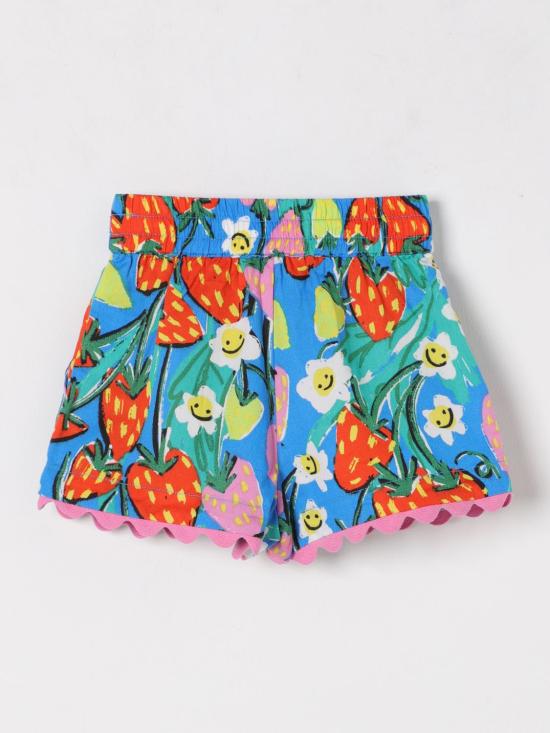 25SS [키즈] 스텔라 맥카트니 쇼츠/버뮤다 TW6B09Z2539 612MC Gnawed Blue - STELLA MCCARTNEY