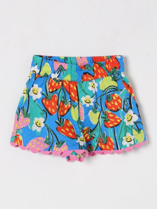 25SS [키즈] 스텔라 맥카트니 쇼츠/버뮤다 TW6B09Z2539 612MC Gnawed Blue