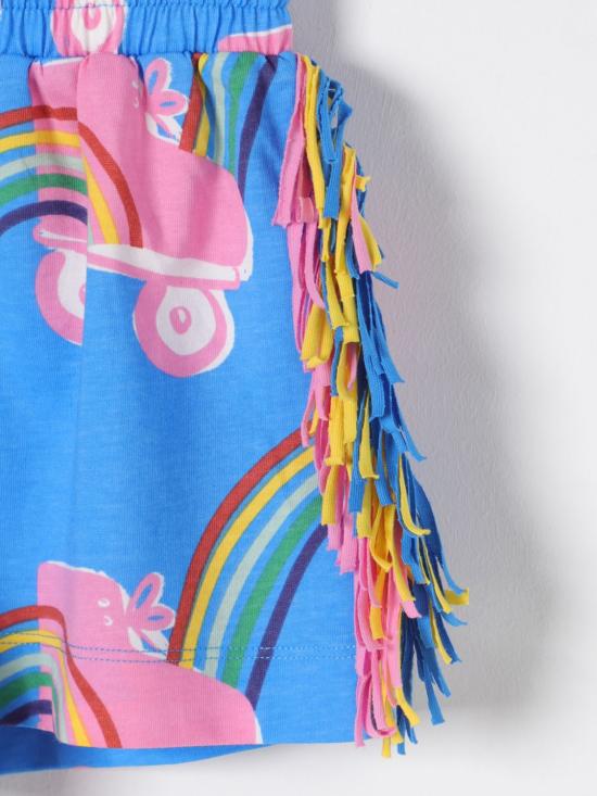 25SS [키즈] 스텔라 맥카트니 쇼츠/버뮤다 TW6C19Z2584 612MC Gnawed Blue - STELLA MCCARTNEY