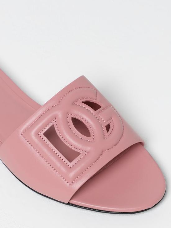 25SS 돌체앤가바나 뮬/슬리퍼 CQ0436AY329 80405 Pink - DOLCE & GABBANA