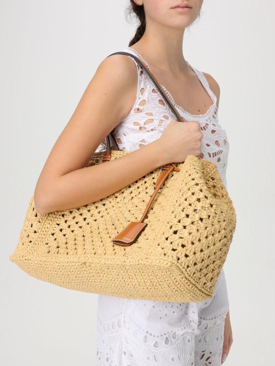 25SS 에르마노 설비노 토트백 D463S304FMRDM 30815 Ecru - ERMANNO SCERVINO