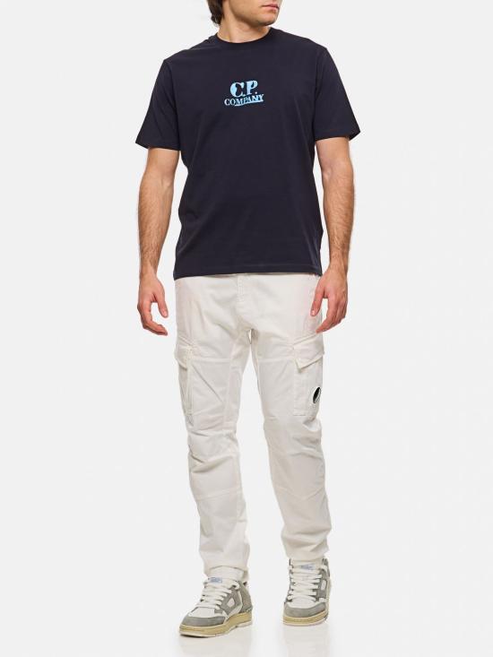 25SS 씨피 컴퍼니 / 남성 렌즈 와펜 카고 팬츠 18CMPA056A005694G 103 White BPG - C.P. COMPANY