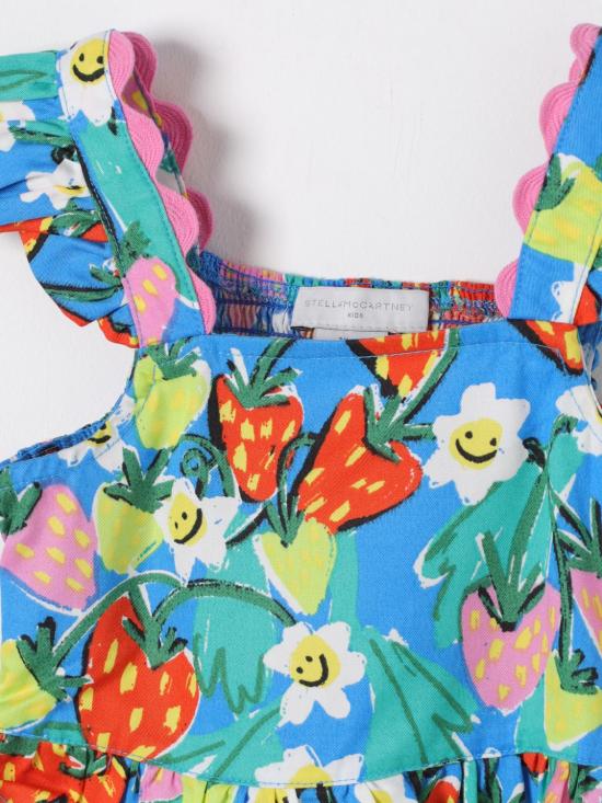 25SS [키즈] 스텔라 맥카트니 탑 TW5A22 Z2539 612MC Gnawed Blue - STELLA MCCARTNEY