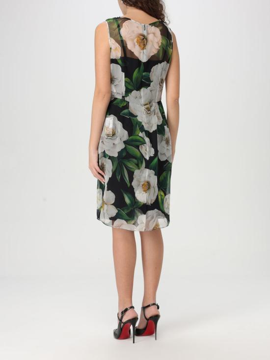 25FW 돌체앤가바나 미디 원피스 F6TLBTIS1XD HN5JB Black - DOLCE & GABBANA