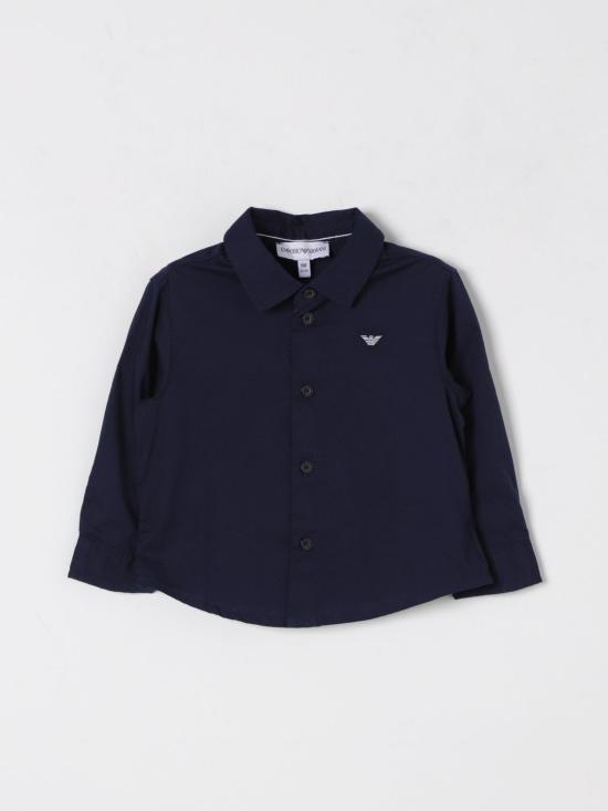 25FW [키즈] 엠포리오 아르마니 셔츠 8NHC014NGDZ 0933 Blue