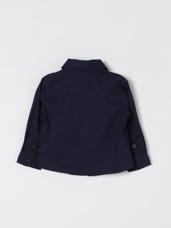 25FW [키즈] 엠포리오 아르마니 셔츠 8NHC014NGDZ 0933 Blue - EMPORIO ARMANI