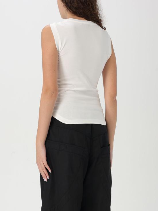 25FW 디 아티코 민소매 티셔츠 250WCN00003JJJ025AA 001 White - THE ATTICO