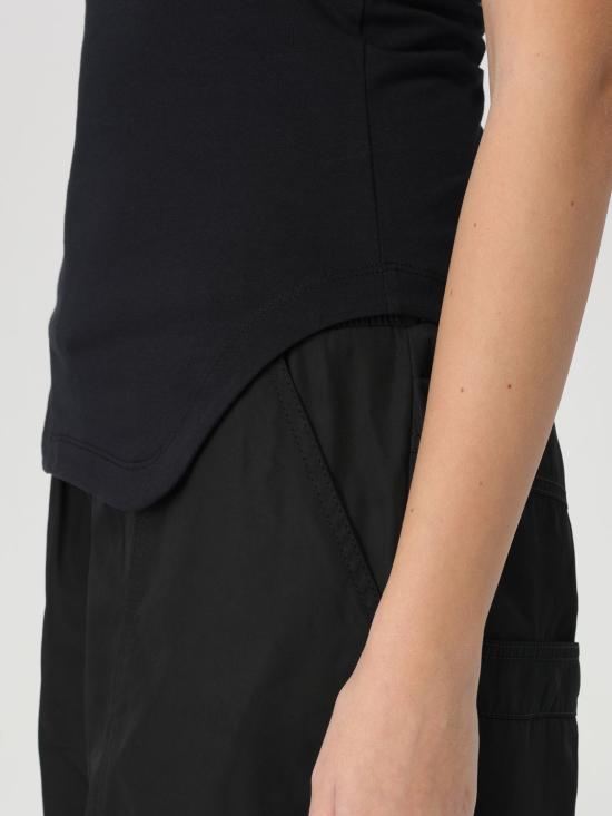 25FW 디 아티코 민소매 티셔츠 250WCN00003JJJ025AA 100 Black - THE ATTICO