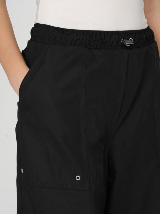 25FW 디 아티코 스트레이트 팬츠 250WCP00255PLL001AA 100 Black - THE ATTICO