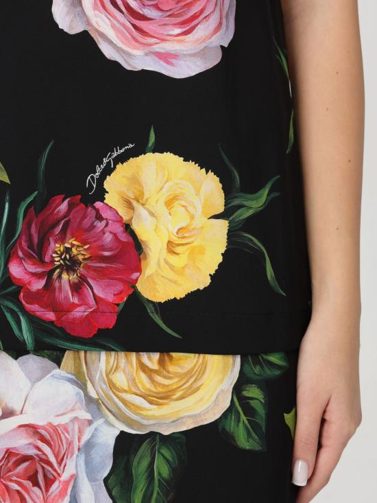 25SS 돌체앤가바나 반팔 티셔츠 F7AO2TFSA7B HN5IY Pink - DOLCE & GABBANA