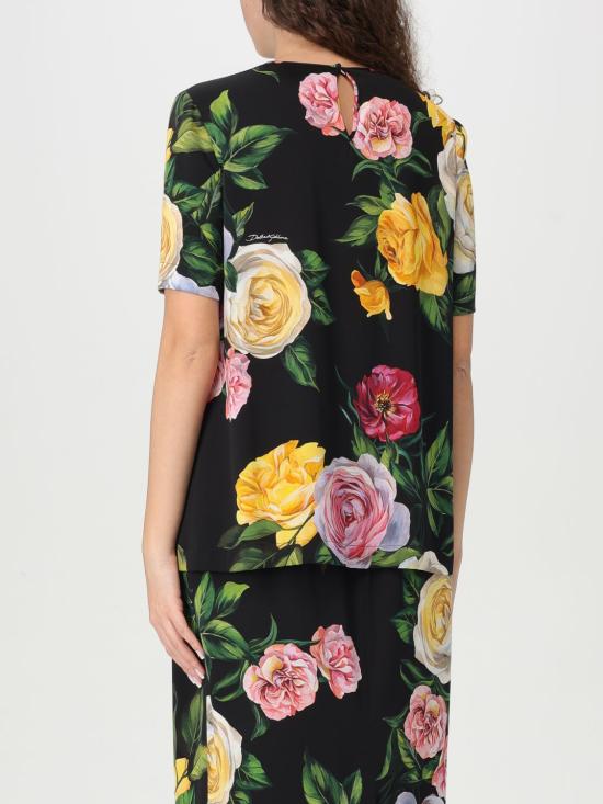 25SS 돌체앤가바나 반팔 티셔츠 F7AO2TFSA7B HN5IY Pink - DOLCE & GABBANA