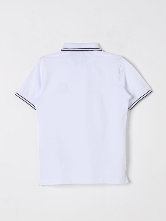 25FW [키즈] 스톤 아일랜드 폴로 셔츠 2200001S0018 V1001 White - STONE ISLAND