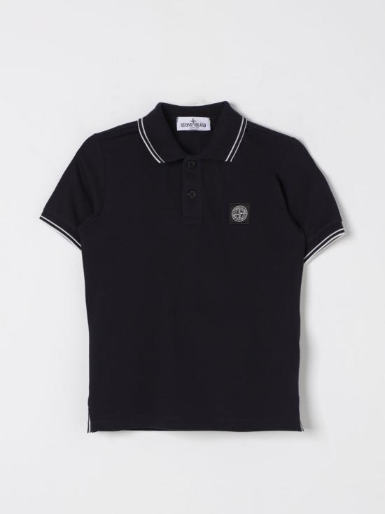 25FW [키즈] 스톤 아일랜드 폴로 셔츠 2200001S0018 V0020 Navy