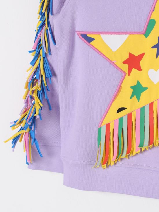 25FW [키즈] 스텔라 맥카트니 풀오버 TW4B40Z0499 522 Lilac - STELLA MCCARTNEY