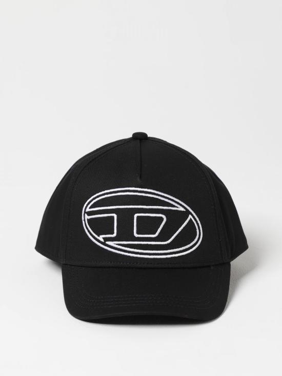 25FW [키즈] 디젤 모자 J02132KXA77 K900 Black - DIESEL