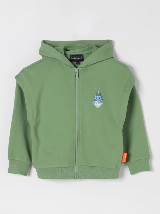 25FW [키즈] 엠포리오 아르마니 풀오버 EB000271AF13552 U7201 Green