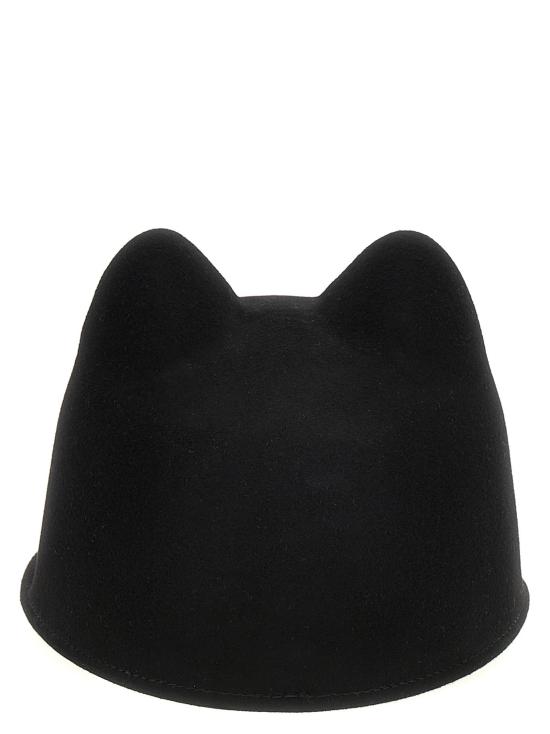 25SS 메종미셸 이어플랩 캡 1027059001BLACK - MAISON MICHEL