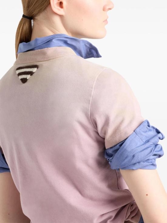 25SS 프라다 반팔 티셔츠 3557BSOOO16XS F0203 MALVA - PRADA