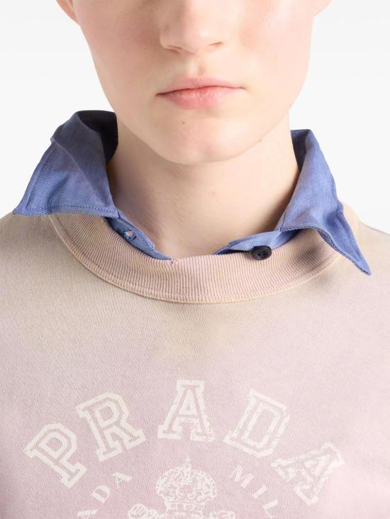 25SS 프라다 반팔 티셔츠 3557BSOOO16XS F0203 MALVA - PRADA