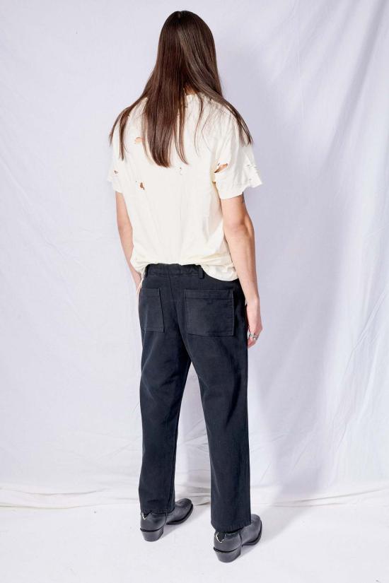  어셈블리 뉴욕 데님 팬츠 어셈블리 블랙 오버다이 - ASSEMBLY NEW YORK