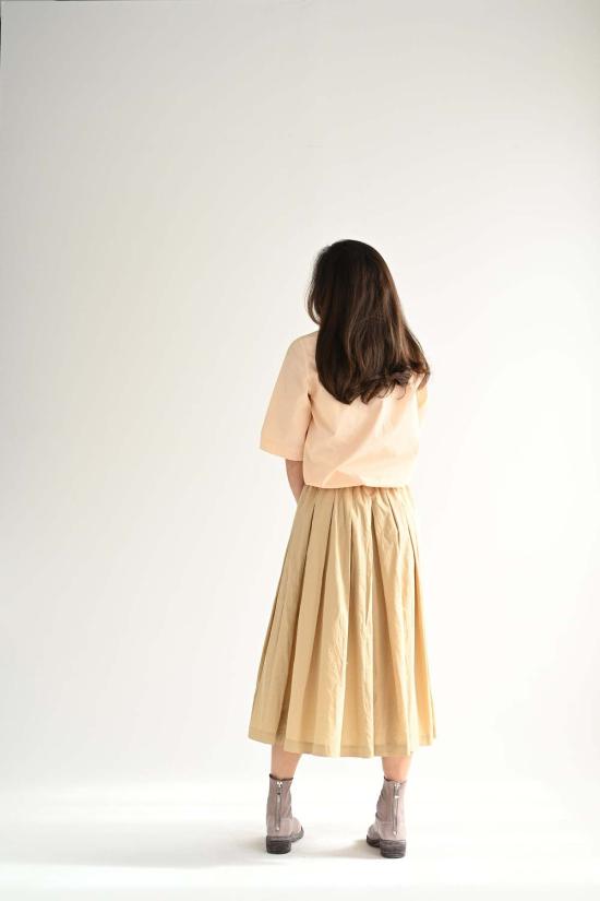  케이시 케이시 블라우스 아스트리드 탑 살구 - CASEY CASEY