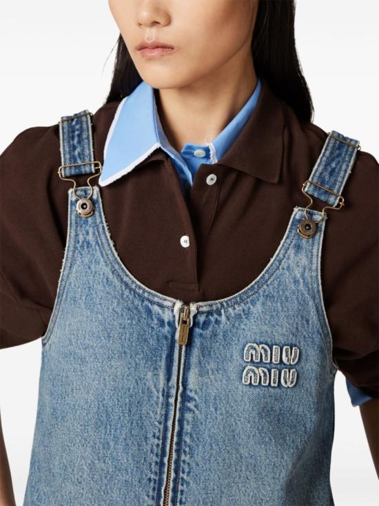  미우미우 숏 원피스 GWA218SOOO16T1 - MIU MIU