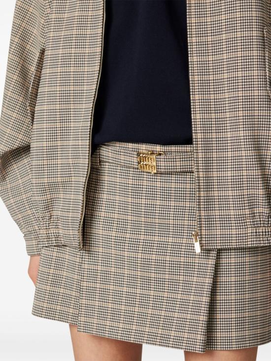  미우미우 숏 스커트 MG2064SLMO16Q8 - MIU MIU