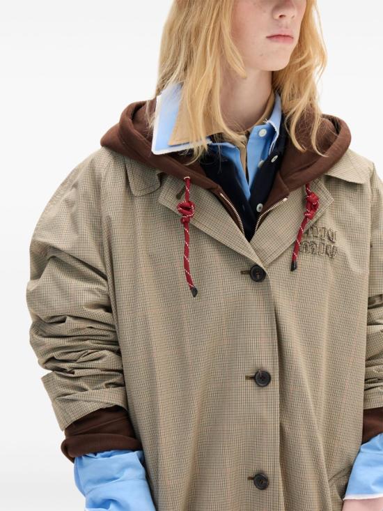  미우미우 트렌치 코트 MS2017SOOO16MO - MIU MIU