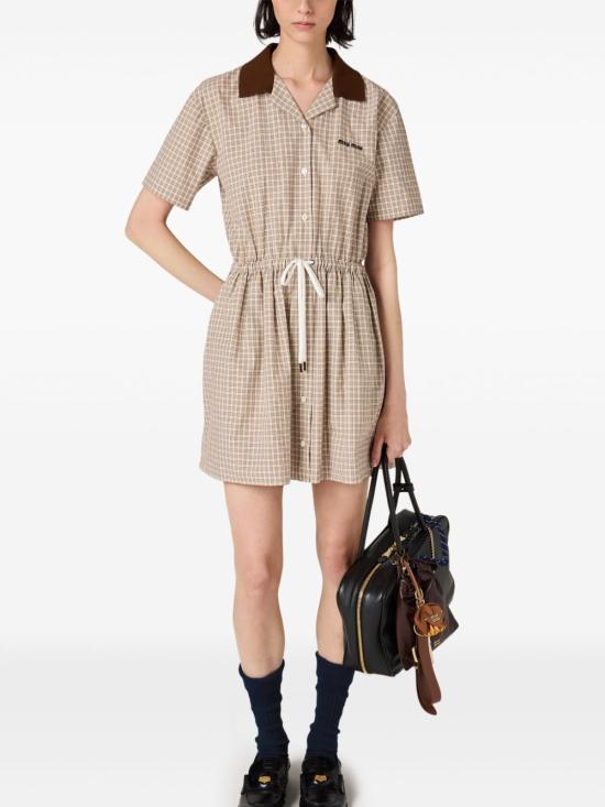  미우미우 숏 원피스 MF5712SOOO16T5 - MIU MIU