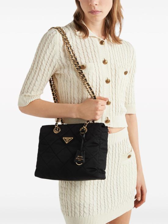  프라다 숄더백 1BG468VCOO2AOS black - PRADA