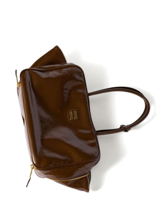  미우미우 토트백 5BB117VMLNADNT brown - MIU MIU