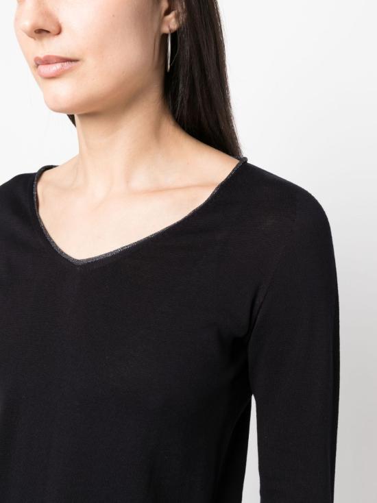  파비아나 필리피 스웨터 MAD273W0210000H304 midnight blue - FABIANA FILIPPI