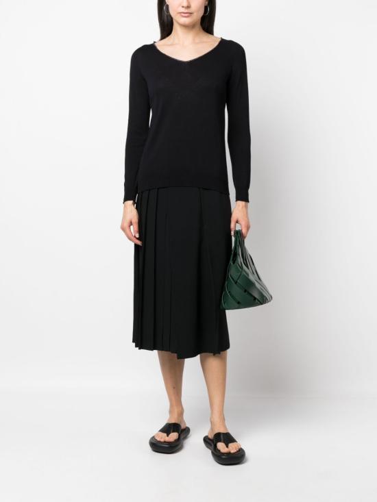  파비아나 필리피 스웨터 MAD273W0210000H304 midnight blue - FABIANA FILIPPI