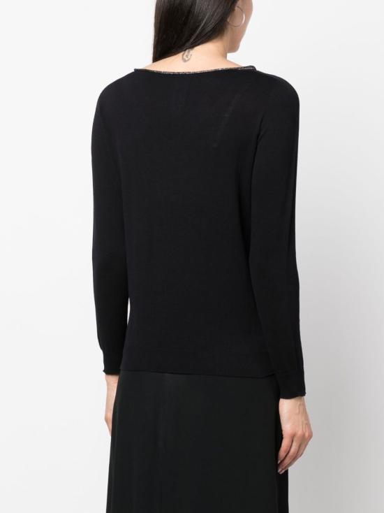  파비아나 필리피 스웨터 MAD273W0210000H304 midnight blue - FABIANA FILIPPI