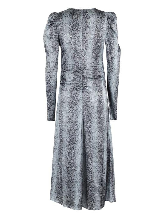  가니 미디 원피스 W0004096 blue - GANNI