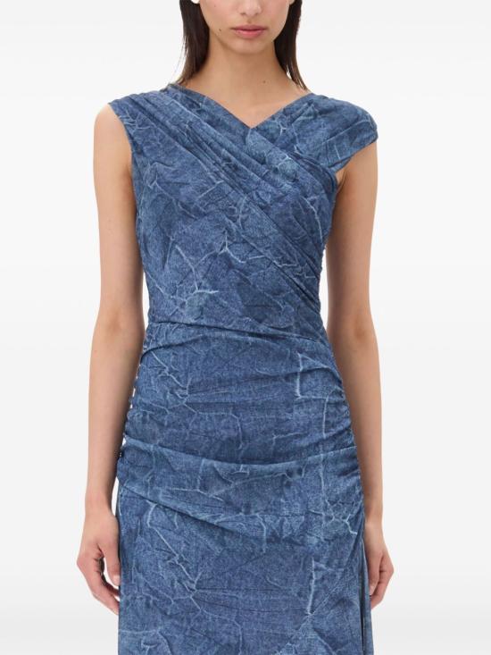  가니 미디 원피스 T4075 - GANNI