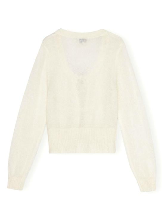  가니 가디건 K2343 beige - GANNI